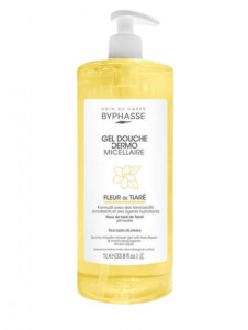 Гель для душа Byphasse Dermo Micellar Shower Gel Fleur de Tiare