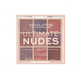 Палетка теней для век Makeup Revolution Ultimate Nudes Eyeshadow Palette