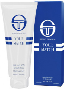Гель для душа Sergio Tacchini Your Match Shower Gel