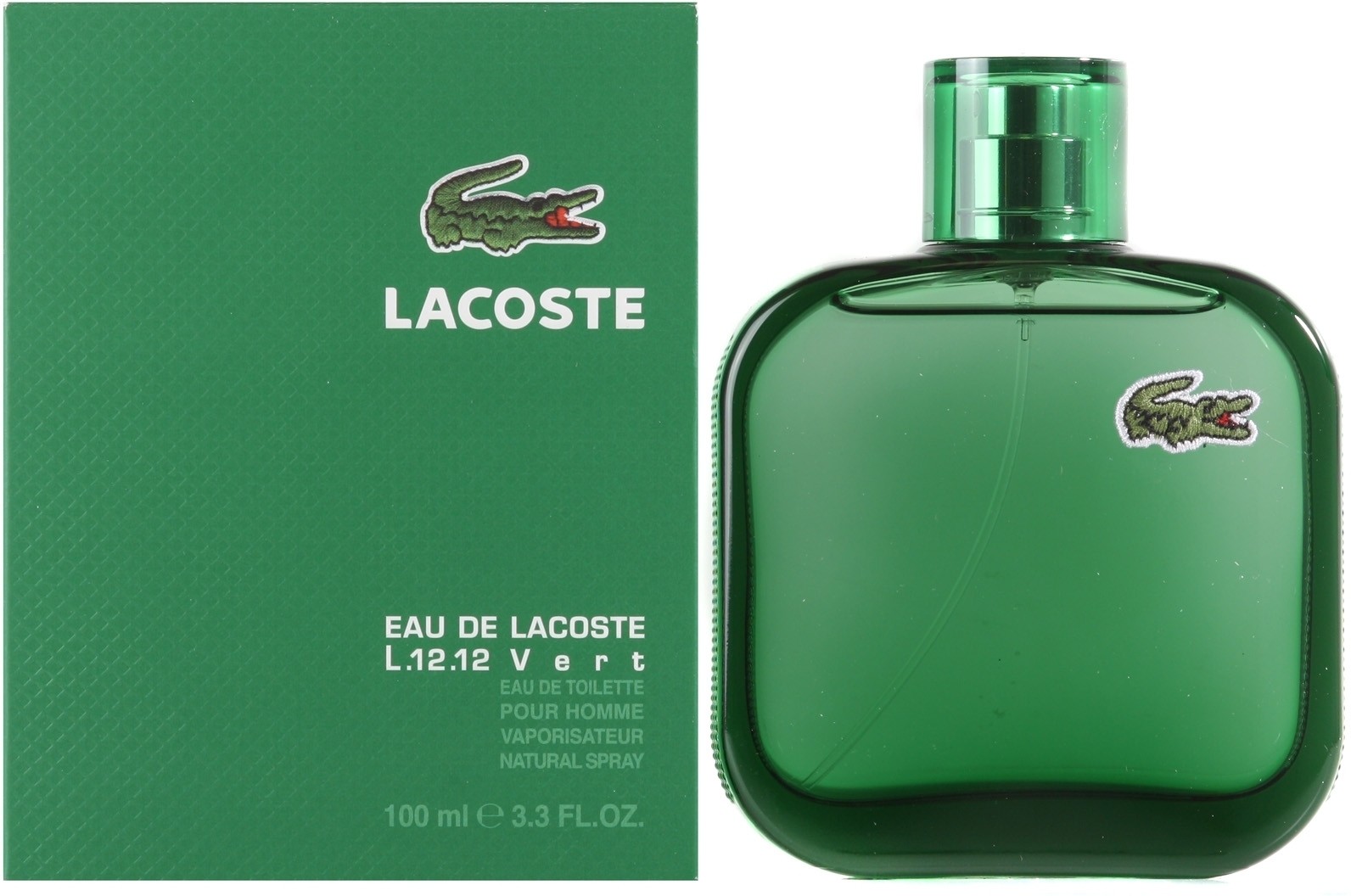 Lacoste l 12.12 цена. Lacoste l.12.12 Vert. Lacoste l.12.12 Vert 100 ml. Лакоста Eau de l12.12 мужская. Lacoste l.12.12 зеленые.
