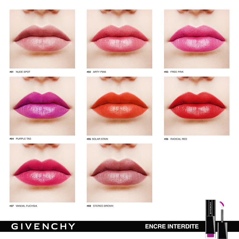 Тинт для губ Givenchy Encre Interdite 08 - Stereo Brown - Купить -  Интернет-магазин косметики и парфюмерии MyOriginal