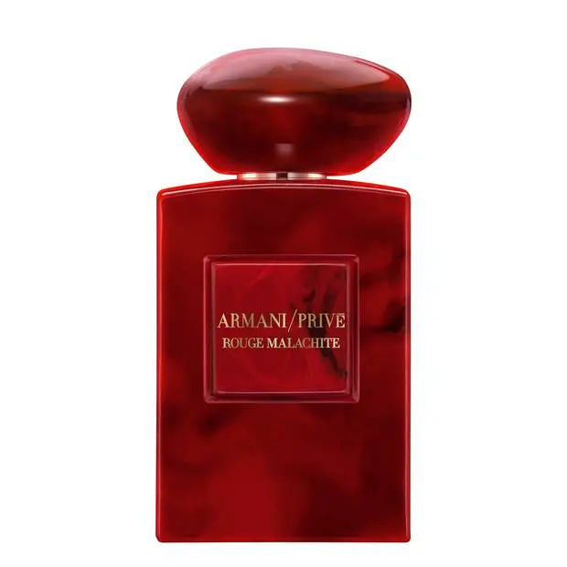 armani perfume red bottle